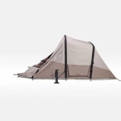 Quechua Tente Gonflable De Camping - AirSeconds 4.2 Polycoton - 4 Personnes - 2 Chambres -Magasin De Plein Air tente gonflable de camping airseconds 42 polycoton 4 personnes 2 chambres 9