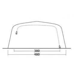 Tente Gonflable Outwell Jacksondale 7PA -Magasin De Plein Air tente gonflable outwell jacksondale 7pa 4