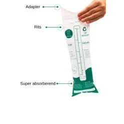 Toilette D'urgence Jonhy Wee, 3 Pièces -Magasin De Plein Air toilette durgence jonhy wee 3 pieces 3