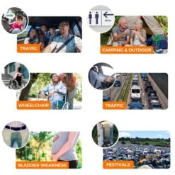 Toilette D'urgence Jonhy Wee, 3 Pièces -Magasin De Plein Air toilette durgence jonhy wee 3 pieces 6