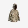 VESTE CHASSE CHAUDE ET IMPERMÉABLE SIBIR 300 JUNIOR CAMOUFLAGE KAMO-BR