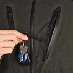 VESTE CHASSE CHAUDE IMPERMEABLE SILENCIEUSE VERTE 900 -Magasin De Plein Air veste chasse chaude impermeable silencieuse verte 900 7