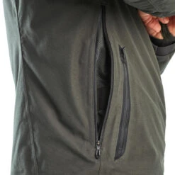 VESTE CHASSE CHAUDE IMPERMEABLE SILENCIEUSE VERTE 900 -Magasin De Plein Air veste chasse chaude impermeable silencieuse verte 900 9