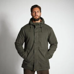 VESTE CHASSE CHAUDE VERTE 100 -Magasin De Plein Air veste chasse chaude verte 100 2