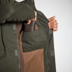 VESTE CHASSE CHAUDE VERTE 100 -Magasin De Plein Air veste chasse chaude verte 100 7