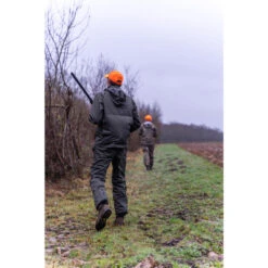 VESTE CHASSE IMPERMEABLE VERTE 100 -Magasin De Plein Air veste chasse impermeable verte 100 8