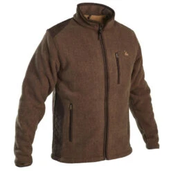 VESTE CHASSE POLAIRE VERNEY CARRON MARRON