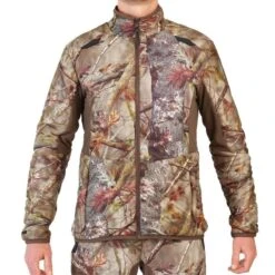 VESTE CHASSE POSTE IMPERMÉABLE CHAUDE 3 EN 1 CAMO FLUO 900 -Magasin De Plein Air veste chasse poste impermeable chaude 3 en 1 camo fluo 900 2