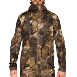 Veste Chasse Silencieuse Chaude Respirante 900 Camouflage Furtiv -Magasin De Plein Air veste chasse silencieuse chaude respirante 900 camouflage furtiv 2
