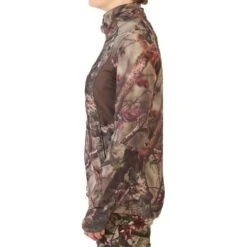 VESTE FEMME CHASSE SILENCIEUSE RESPIRANTE CAMOUFLAGE 500 13 VESTE FEMME CHASSE SILENCIEUSE RESPIRANTE CAMOUFLAGE 500 -Magasin De Plein Air veste femme chasse silencieuse respirante camouflage 500 3