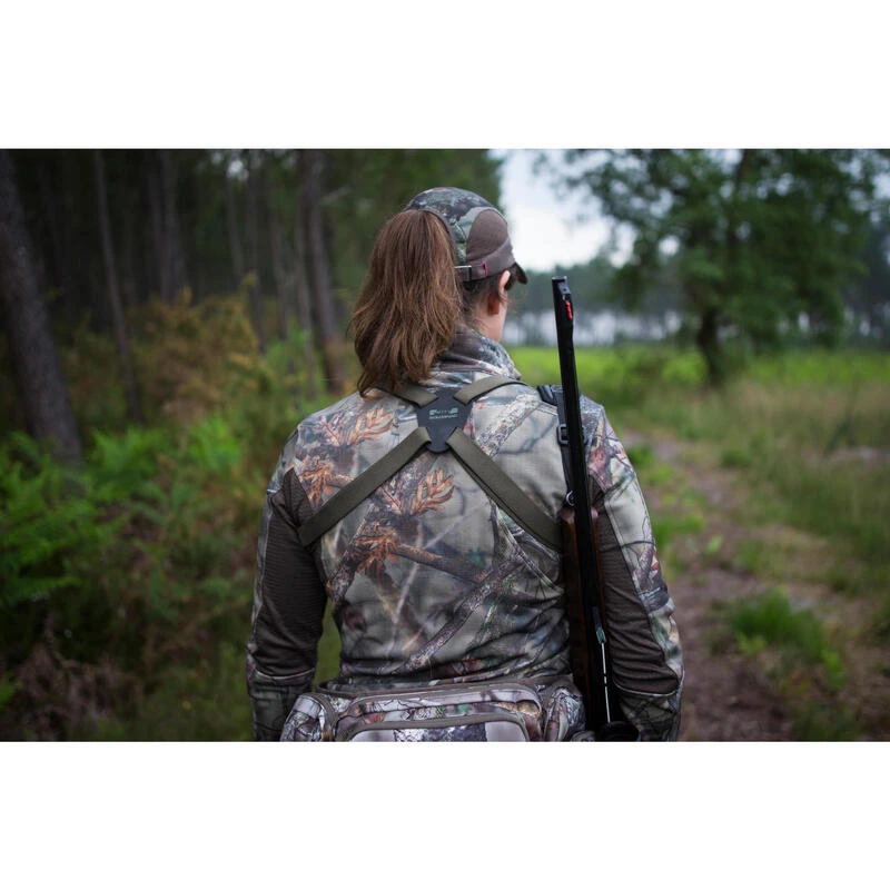 VESTE FEMME CHASSE SILENCIEUSE RESPIRANTE CAMOUFLAGE 500 8 VESTE FEMME CHASSE SILENCIEUSE RESPIRANTE CAMOUFLAGE 500 – Image 8