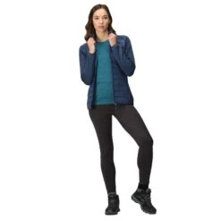 Regatta Veste Hybride CLUMBER Femme (Bleu Amiral) -Magasin De Plein Air veste hybride clumber femme bleu amiral 3