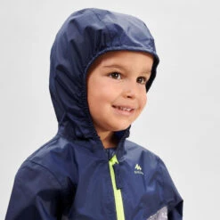 Quechua Veste Imperméable De Randonnée Enfant - MH100 Zip - 2-6 Ans -Magasin De Plein Air veste impermeable de randonnee enfant mh100 zip 2 6 ans 4