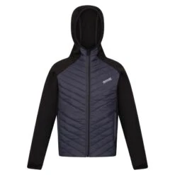 Regatta Veste Matelassée KIELDER HYBRID Enfant (Noir / Gris Phoque)