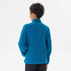 Quechua Veste Polaire De Randonnée - MH150 Bleue - Enfant 7-15 Ans -Magasin De Plein Air veste polaire de randonnee mh150 bleue enfant 7 15 ans 3