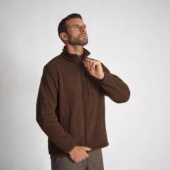 VESTE POLAIRE PRESLY VERNEY CARRON MARRON -Magasin De Plein Air veste polaire presly verney carron marron 3