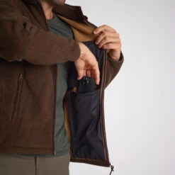 VESTE POLAIRE PRESLY VERNEY CARRON MARRON -Magasin De Plein Air veste polaire presly verney carron marron 5