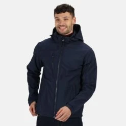 Regatta Veste Softshell VENTURER Homme (Bleu Marine) -Magasin De Plein Air veste softshell venturer homme bleu marine 2